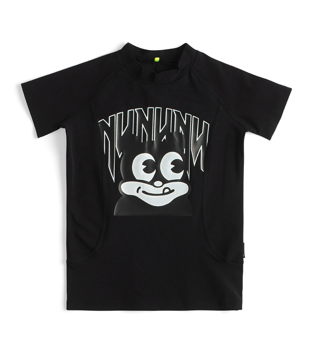 NUNUNU Black Mr Dopey Rashguard