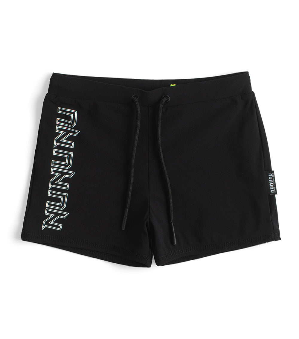 NUNUNU Black Nununu Swim Short