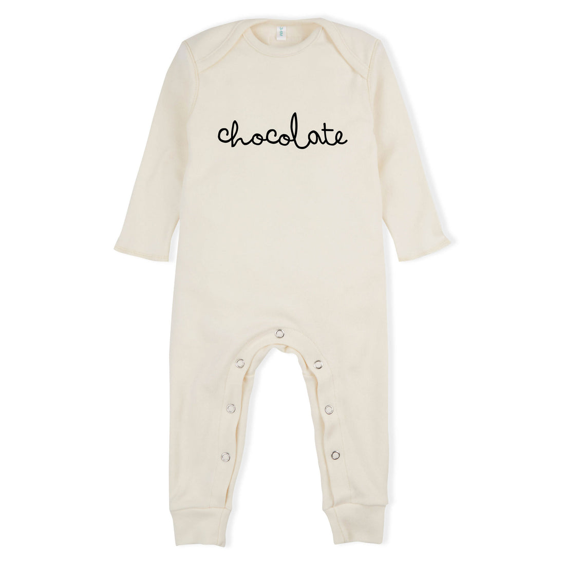 Organic Zoo Cream Chocolate Playsuit