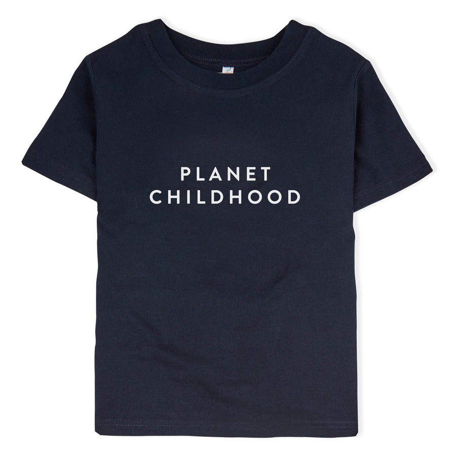 Organic Zoo Navy Planet Childhood Tee