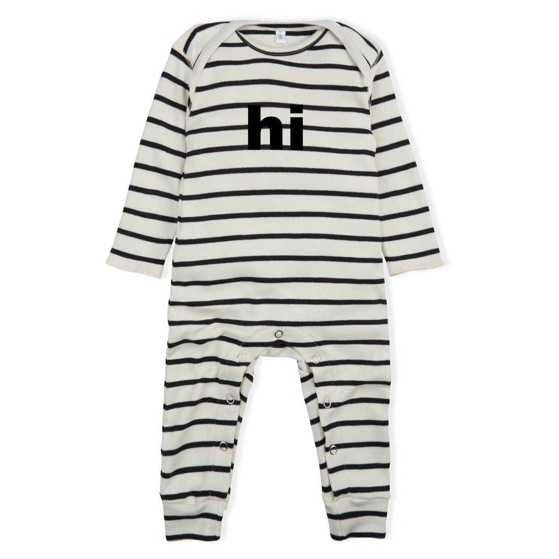 Organic Zoo Breton Stripe Hi Playsuit