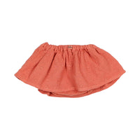 Buho Terracota Baby Embroidery Skirt-Culotte