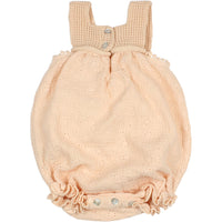 Buho Vanilla Baby Embroidery Knit Romper