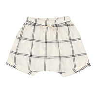 Buho Talc Baby Cotton Check Short