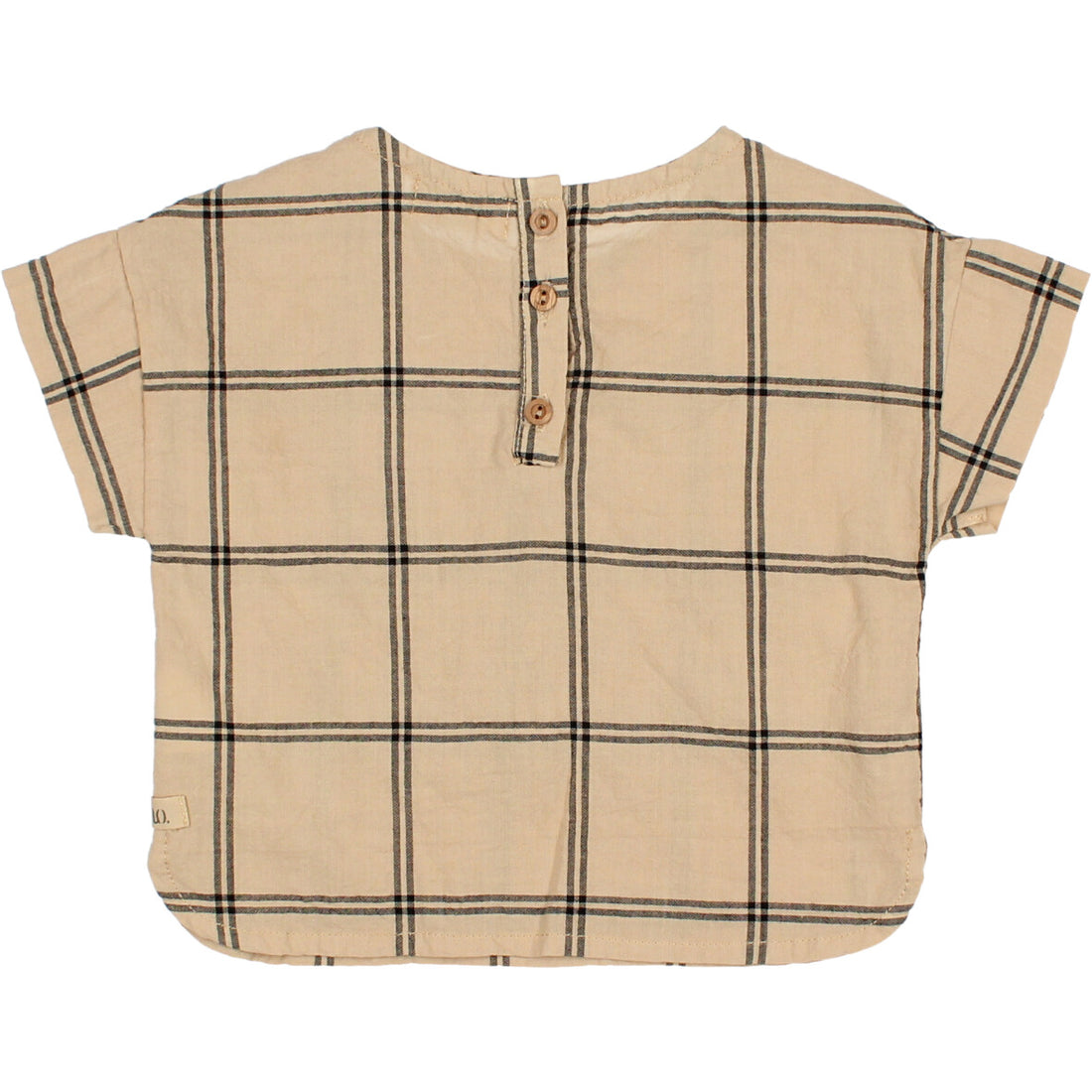 Buho Biscotto Baby Cotton Check Shirt