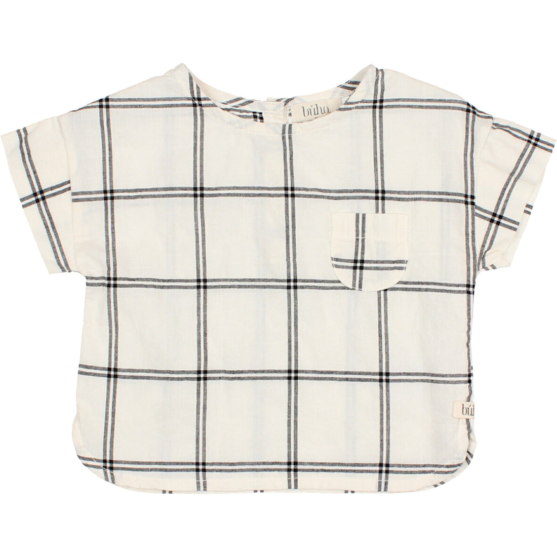 Buho Talc Baby Cotton Check Shirt
