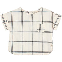 Buho Talc Baby Cotton Check Shirt