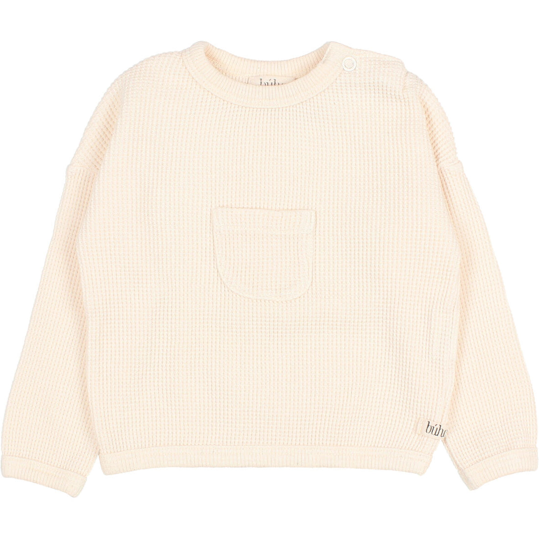 Buho Talc Baby  Waffle Sweatshirt