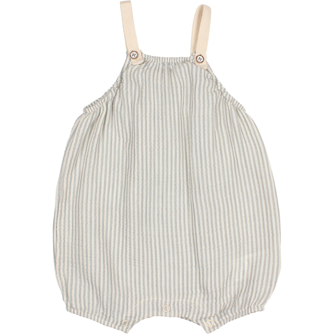 Buho Light Grey Stripes Jumpsuit