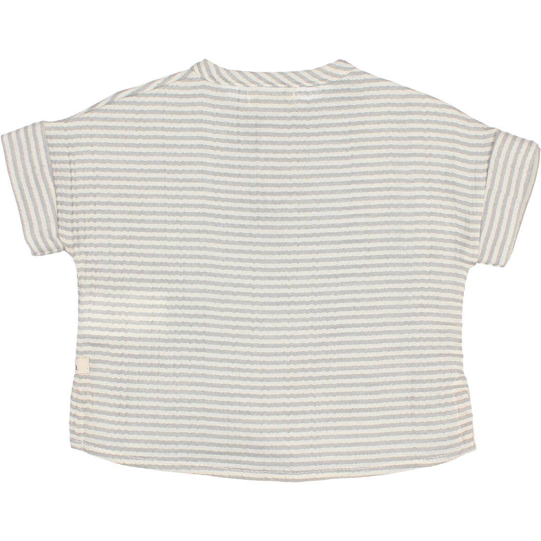 Buho Light Grey Stripes Baby Shirt