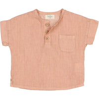 Buho Antic Rose Baby Linen Shirt