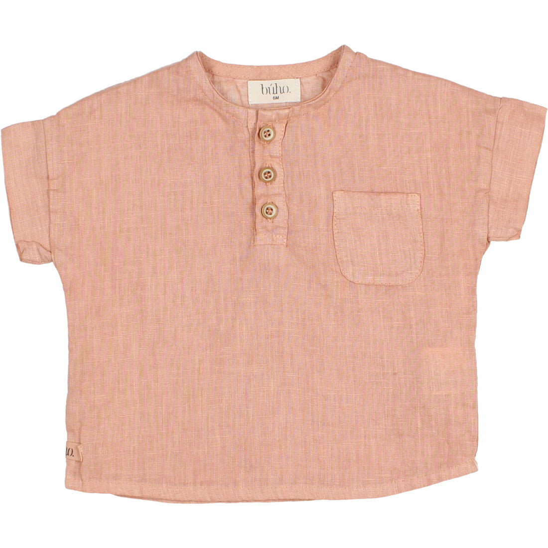 Buho Antic Rose Baby Linen Shirt