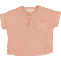 Buho Antic Rose Baby Linen Shirt