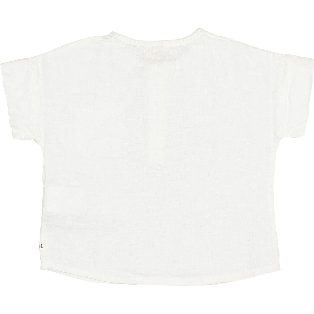 Buho White Baby Linen Shirt