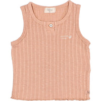 Buho Antic Rose Rib Tank Top