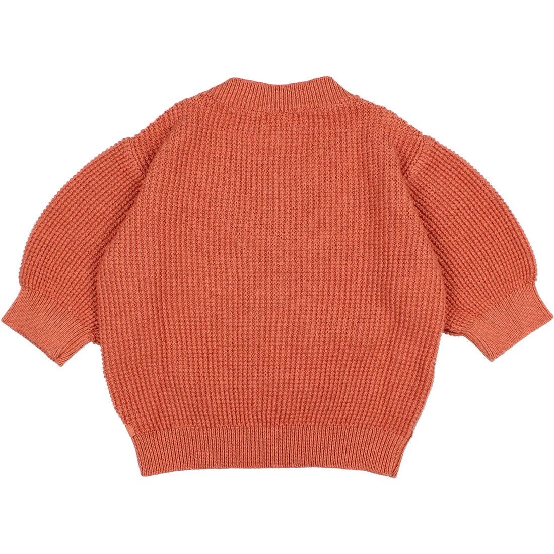 Buho Terracotta Knit Romantic Cardigan