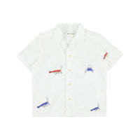 Morley White Densy Sault Short Sleeve Shirt