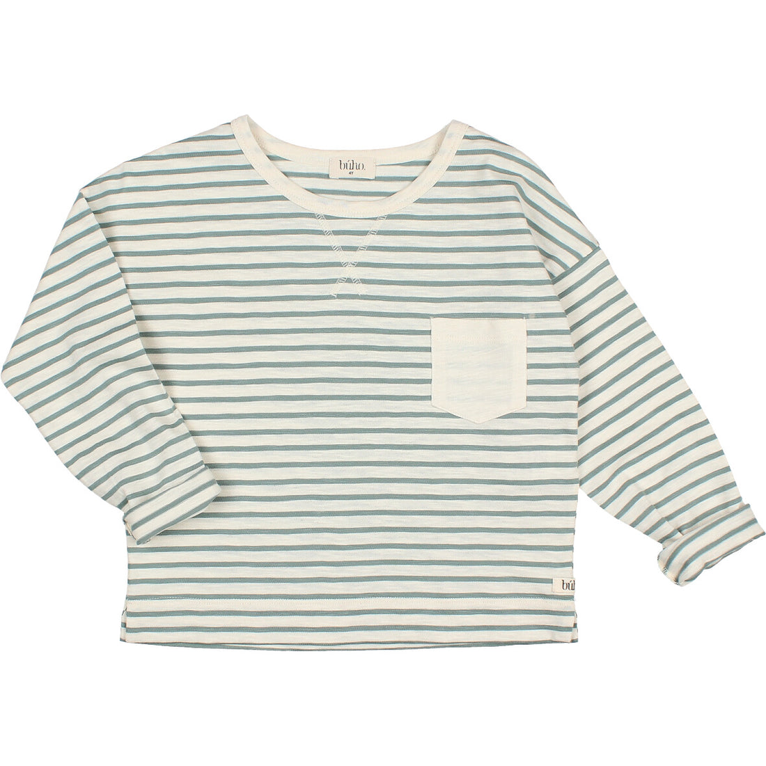 Buho Cactus Stripes Pocket T-Shirt