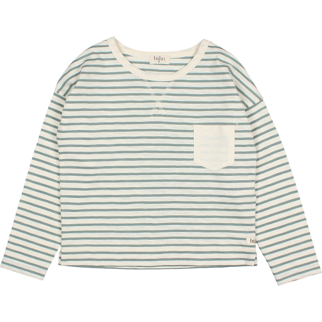 Buho Cactus Stripes Pocket T-Shirt