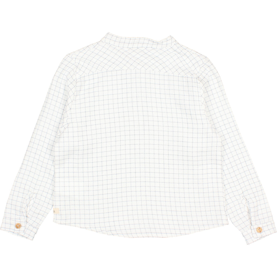 Buho Blue Mini Check Shirt