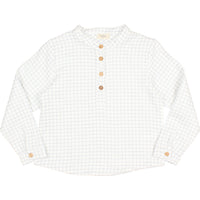 Buho Blue Mini Check Shirt