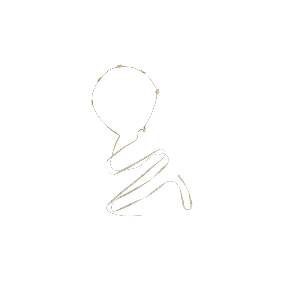 Bene Bene Gold Flower Headband
