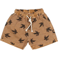 Buho Brown Sugar Birds Swim Shorts