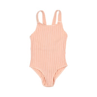 Buho Peach Rib Swimsuit