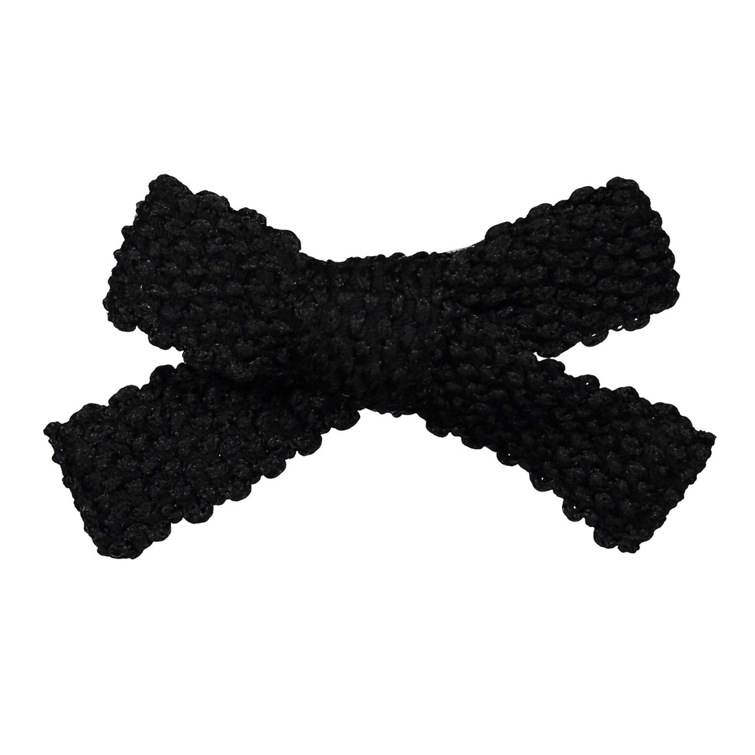 Knot Hairbands Wave Bow Petite Clip // Black