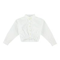 Morley White Densy Stella Long Sleeve Girls Shirt