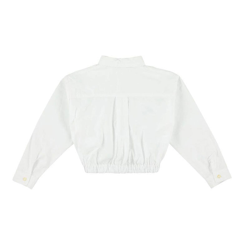 Morley White Densy Stella Long Sleeve Girls Shirt