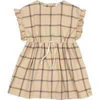 Buho Biscotto Cotton Check Dress