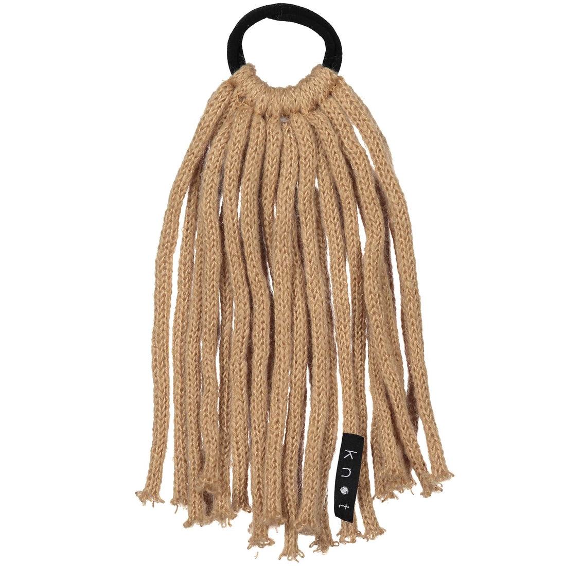 Knot Hairbands Yarn Hairtie  // Caramel