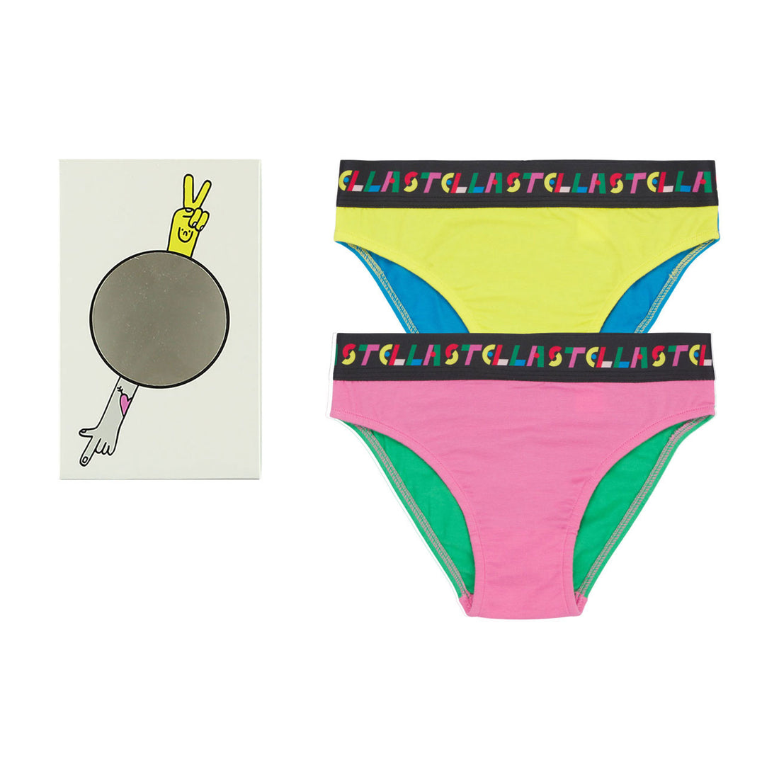 Stella McCartney Color Block Underwear Set