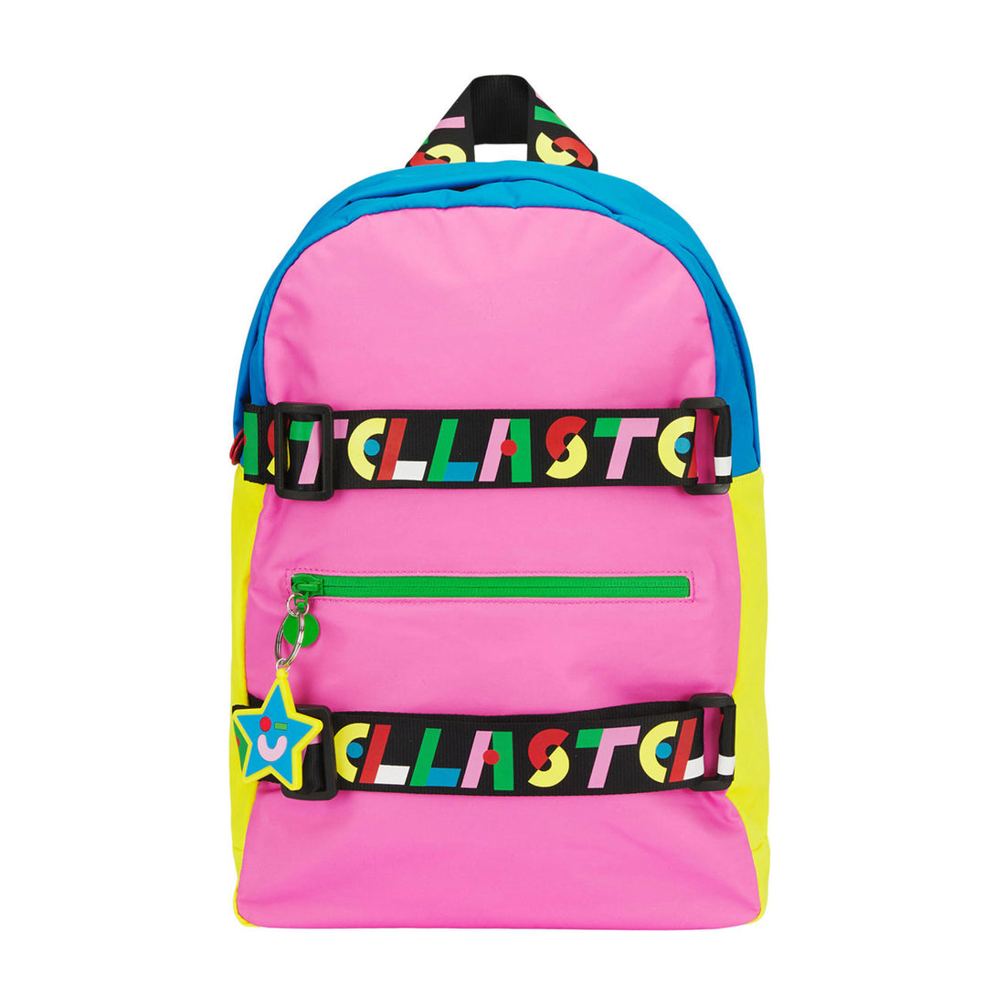 Stella McCartney Color Block Backpack With Logo