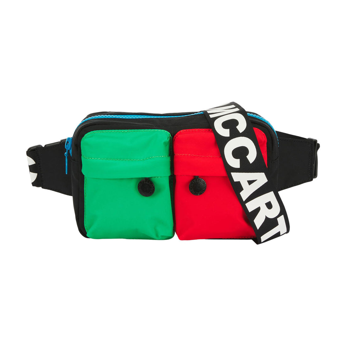Stella McCartney Color Block Bum Bag W Stella Logo