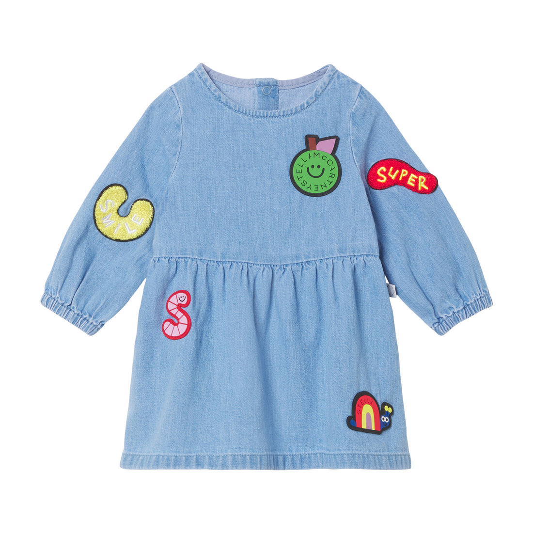 Stella McCartney Denim Dress With Badges