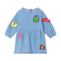 Stella McCartney Denim Dress With Badges