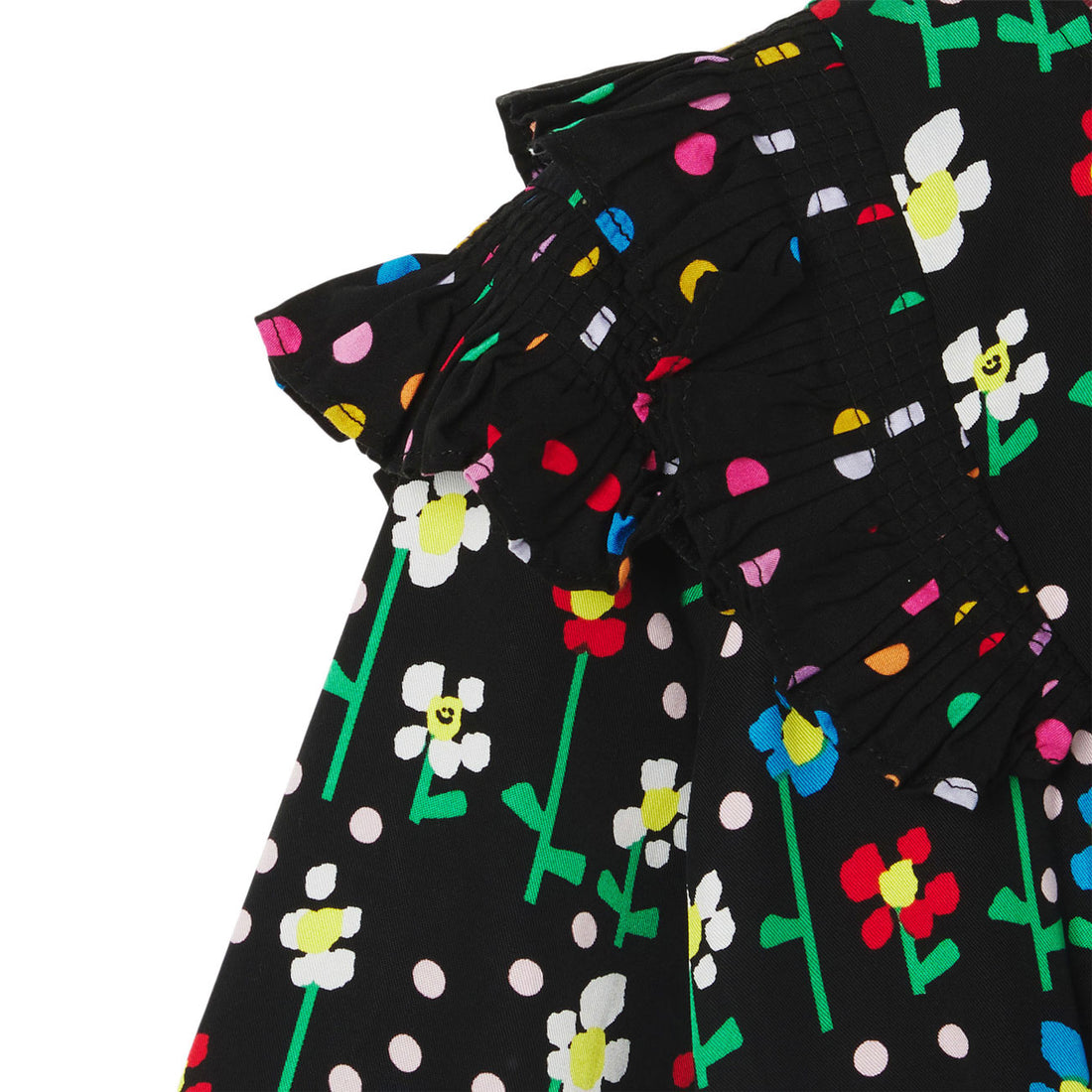 Stella McCartney Dotty Daises Dress With Confetti Frills