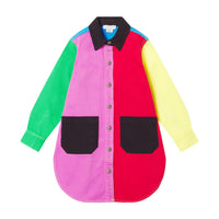 Stella McCartney Color Block Gabardine Dress