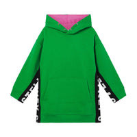 Stella McCartney Hoodie Dress With Logo Inserts