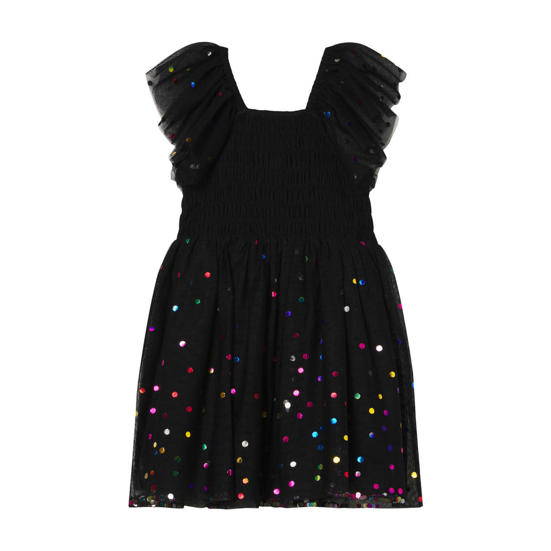 Stella McCartney Tulle Dress With Multicolor Dots
