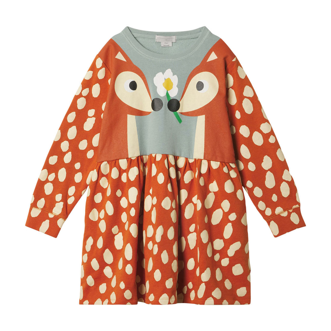Stella McCartney Dress With Double Deer Print