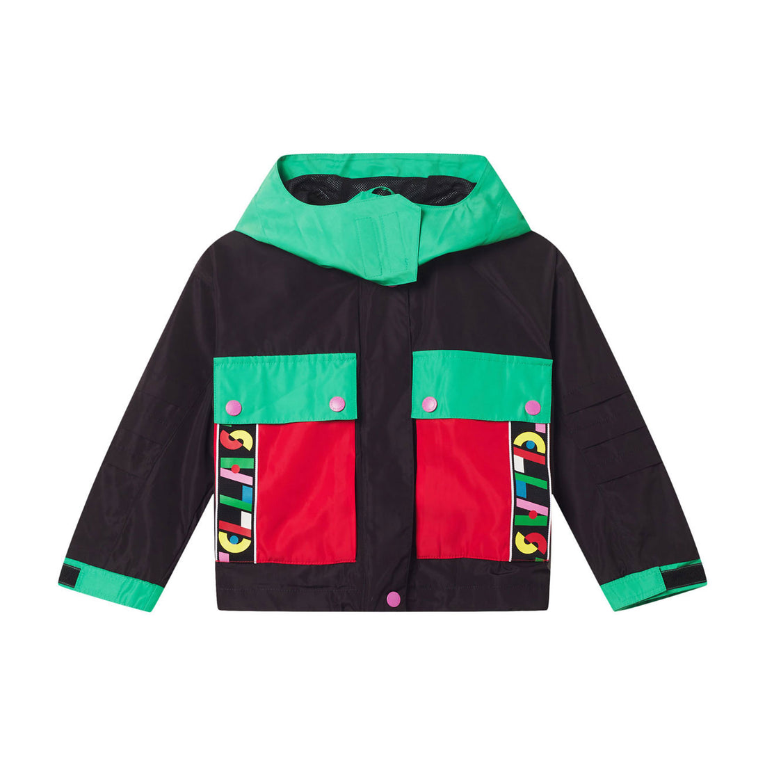 Stella McCartney Color Block Boxy Jacket