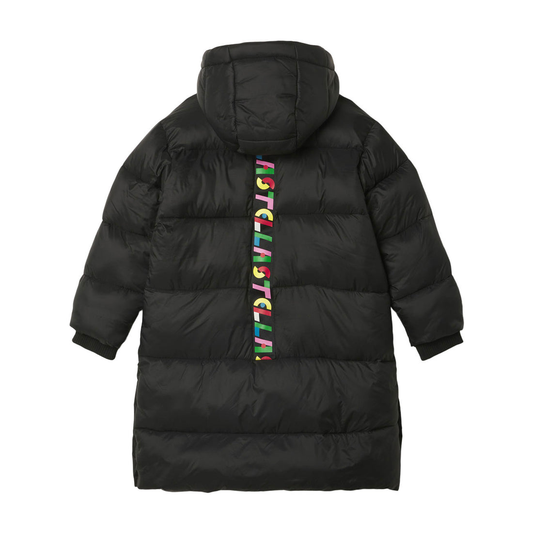 Stella McCartney Puffer With Multicolor Logo