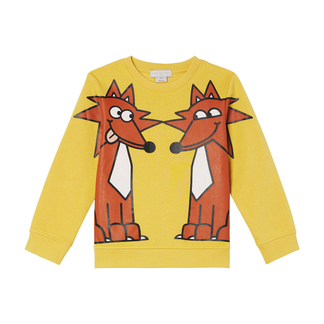 Stella McCartney Sweatshirt With Double Fox Print