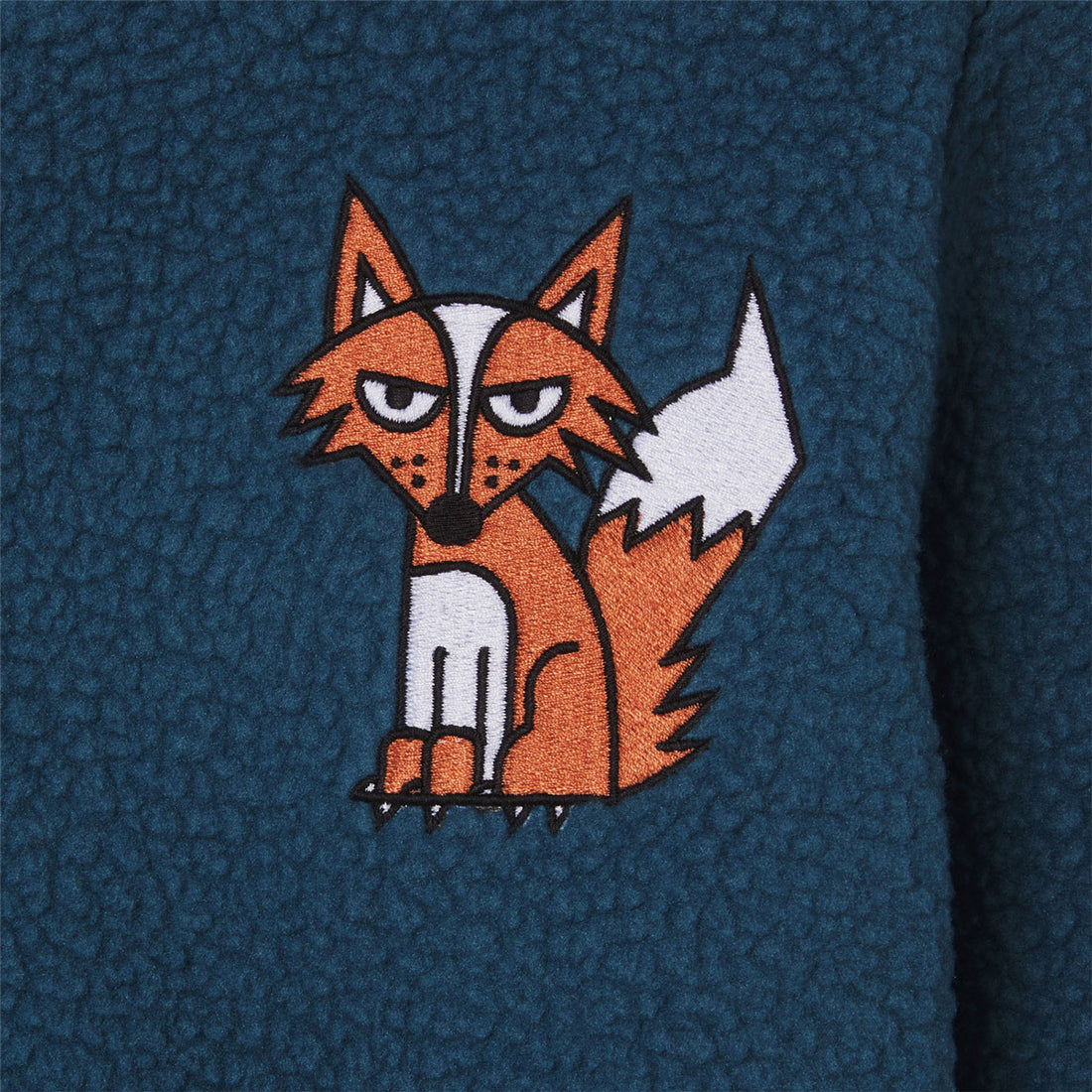 Stella McCartney Teddy Sweatshirt With Fox Embroidered