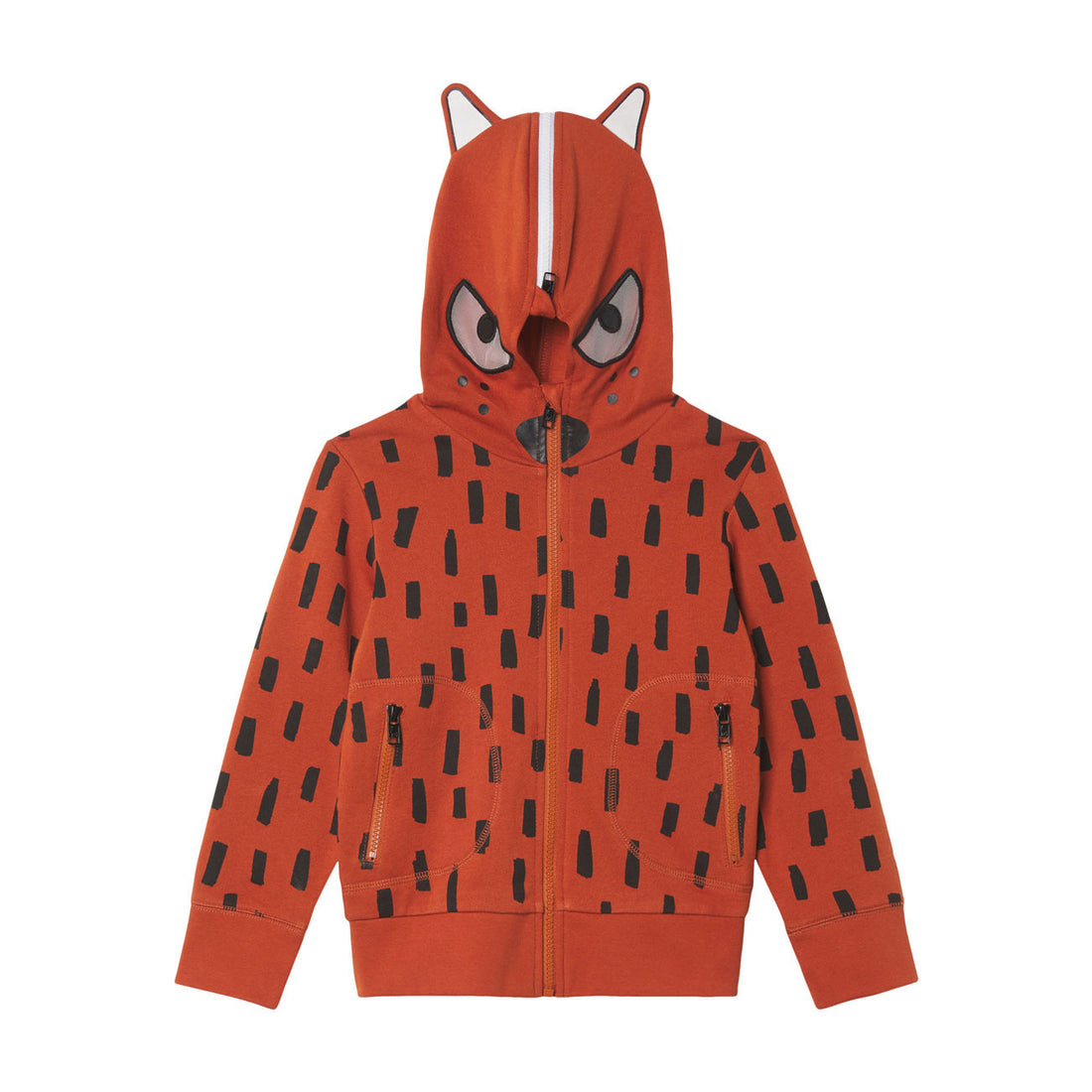 Stella McCartney Fox Dots Funny Zip Up Hoodie