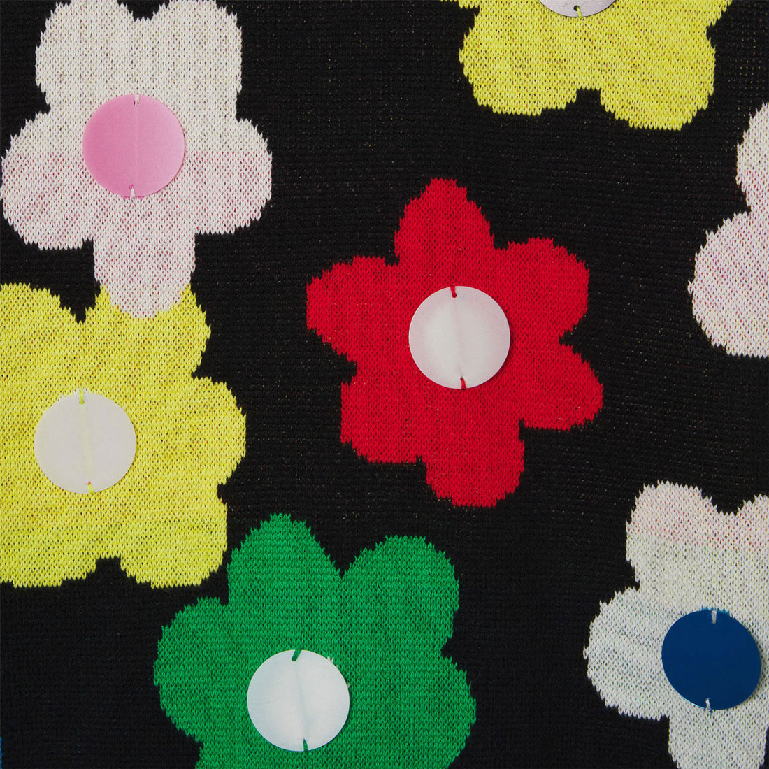 Stella McCartney Flowers Intarsia Sweater