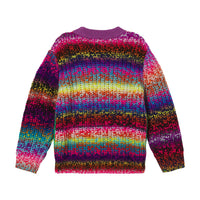 Stella McCartney Spaced Dye Sweater With Rainbow Embroidered Patch
